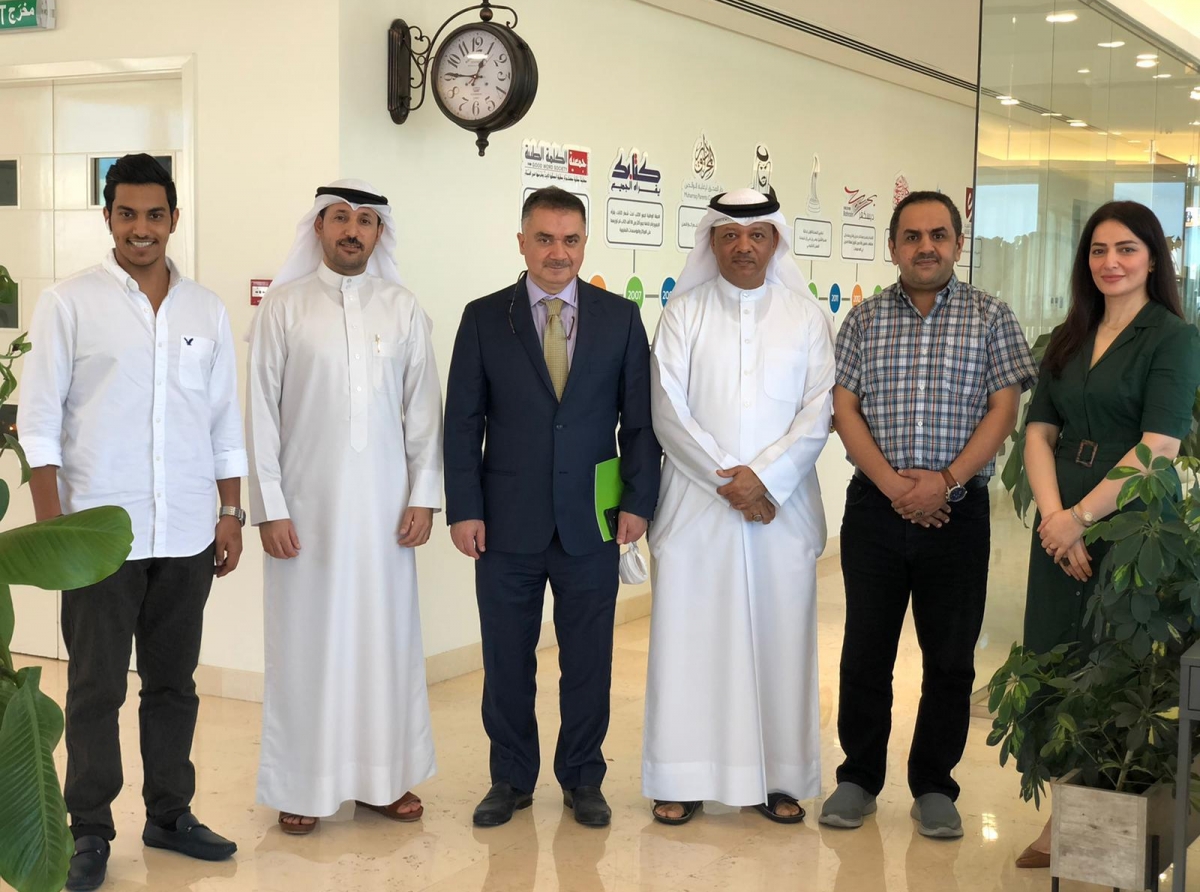  جمعية الكلمة الطيبة تسضيف سعادة البروفيسور محمد جميل ترّو رئيس جامعة المملكة